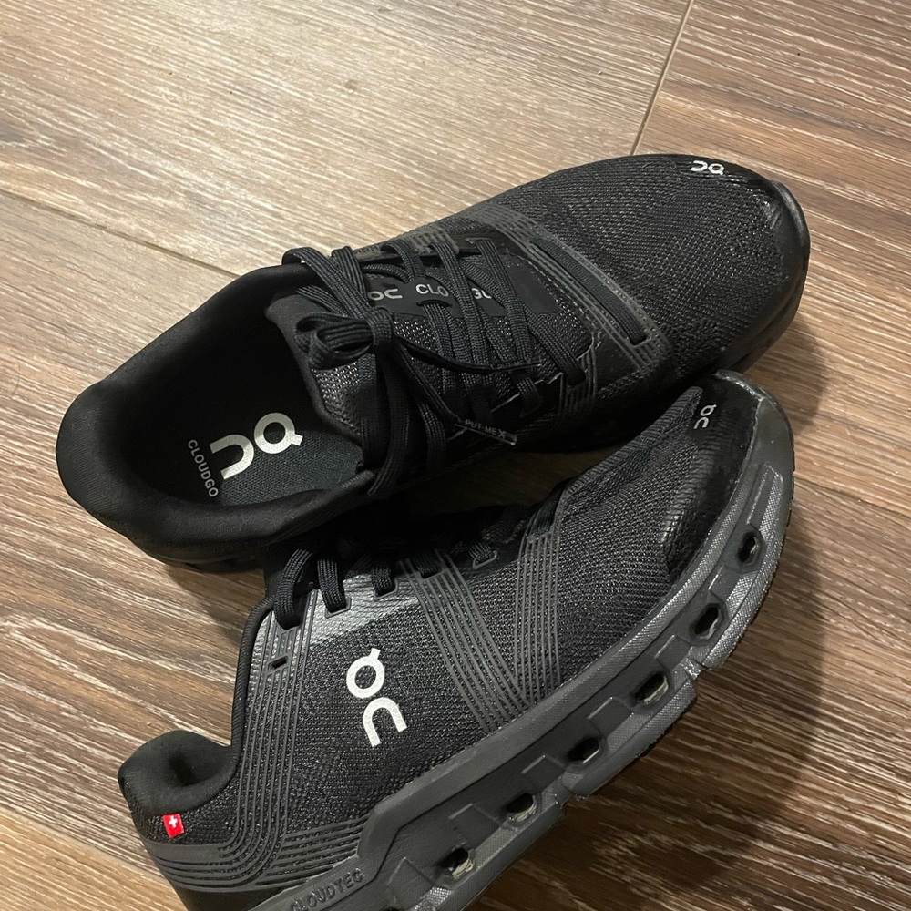 On cloud shoes